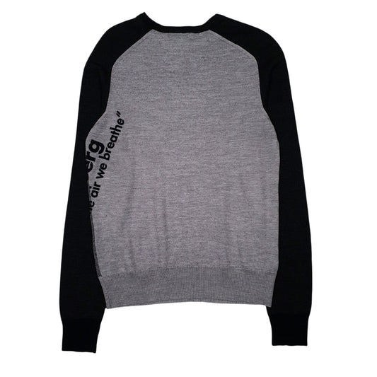 Mens Grey Iceberg  Crewneck Jumper