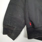 Mens Black Levis Windbreaker  Coat