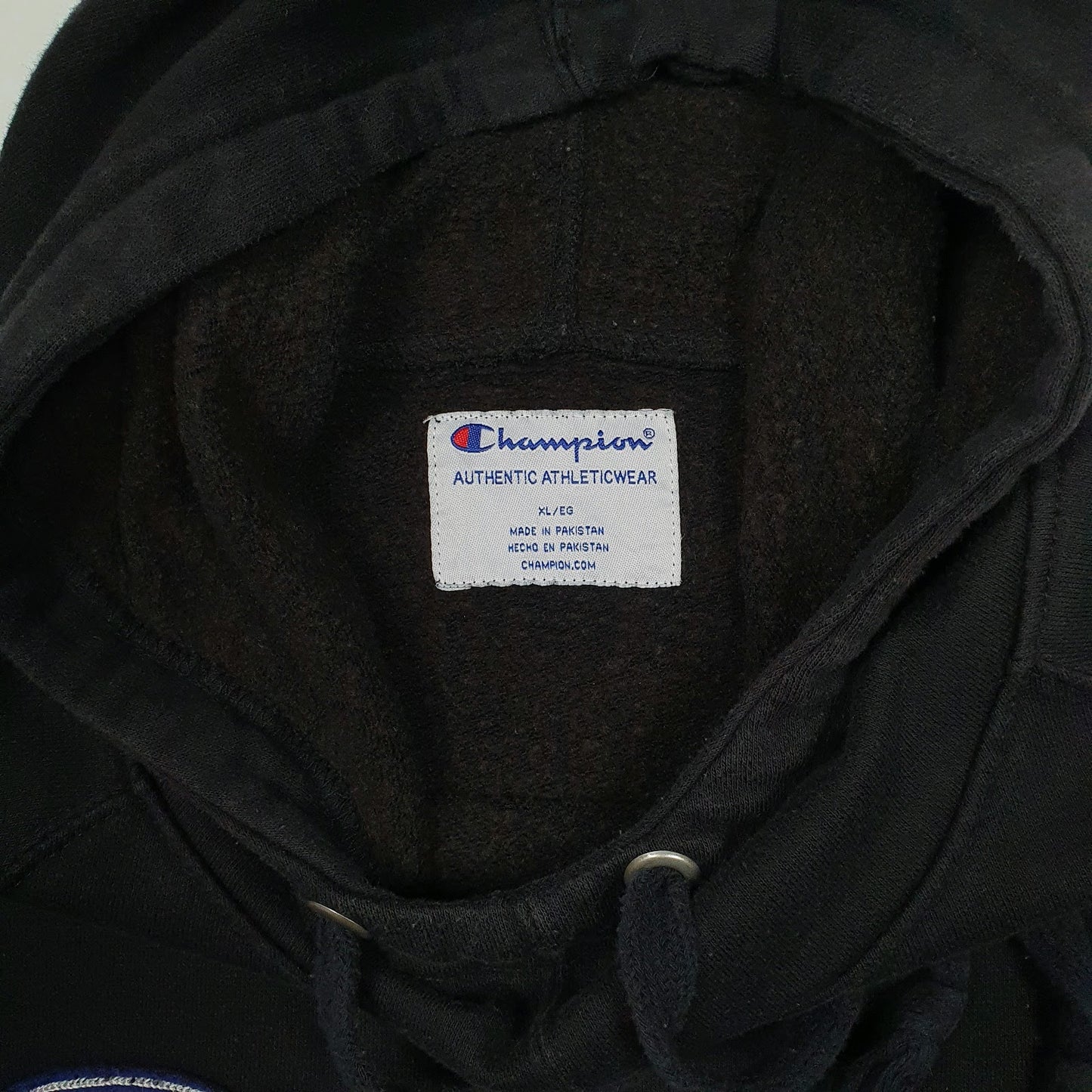 Womens Black Champion  Hoodie Jumper