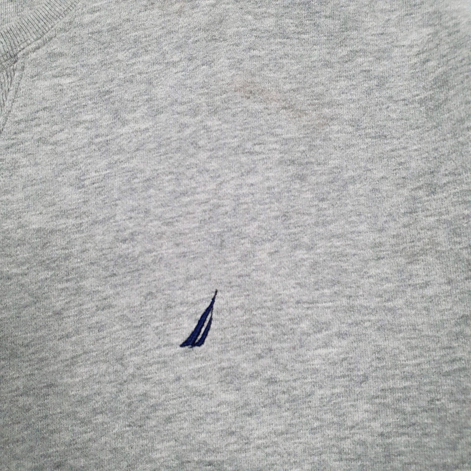 Mens Grey Nautica  Crewneck Jumper
