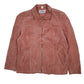 Womens Pink 4/5/6 Fashion Concept Suede Bomber  Coat