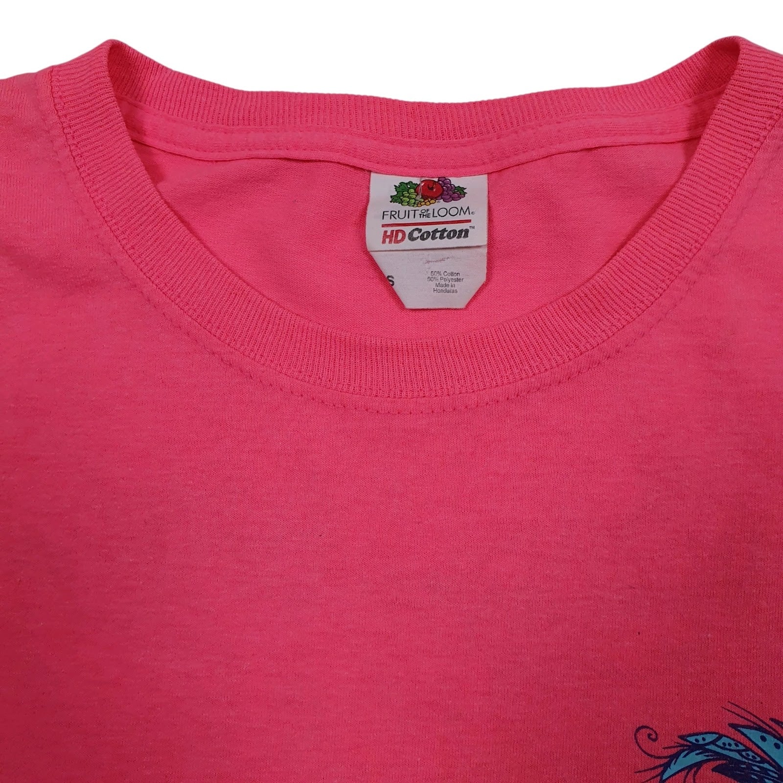 Mens Pink Fruit Of The Loom Blessed Girls  T Shirt