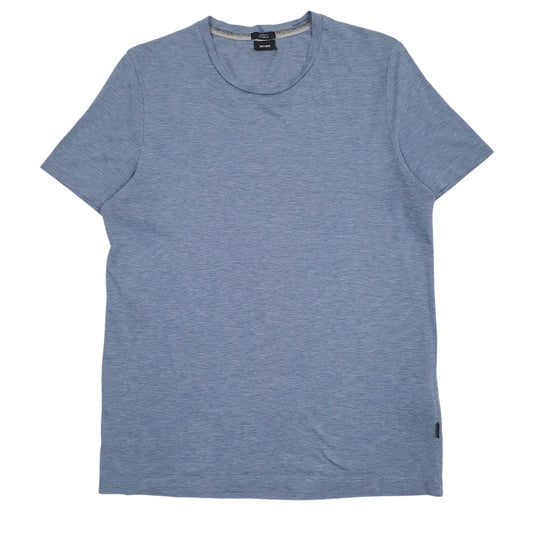 Mens Blue Hugo Boss Slim Short Sleeve T Shirt