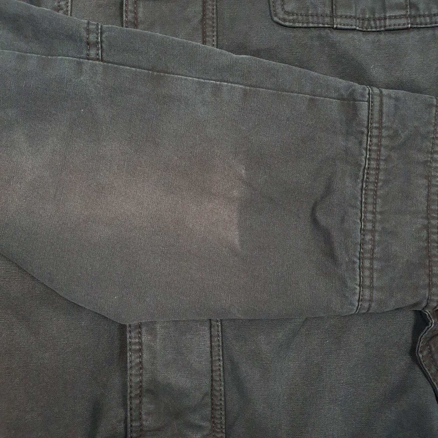 Mens Black Levis Padded Military Hoodie Coat