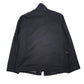 Mens Black Trussardi Fleece Lined  Coat