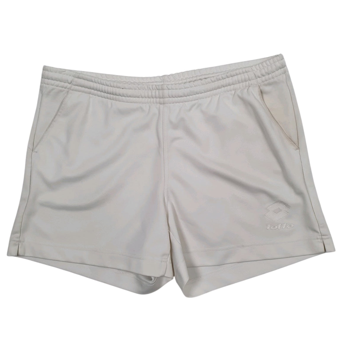 Mens White Lotto  Sport Shorts