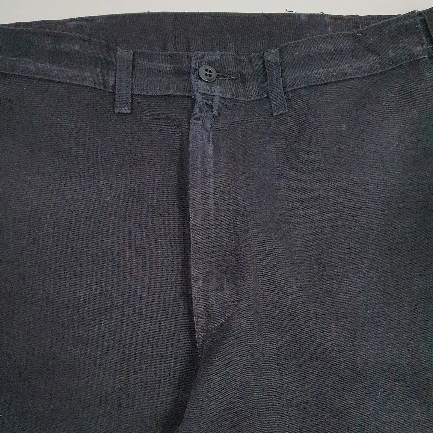 Mens Black Dickies Workwear  Trousers