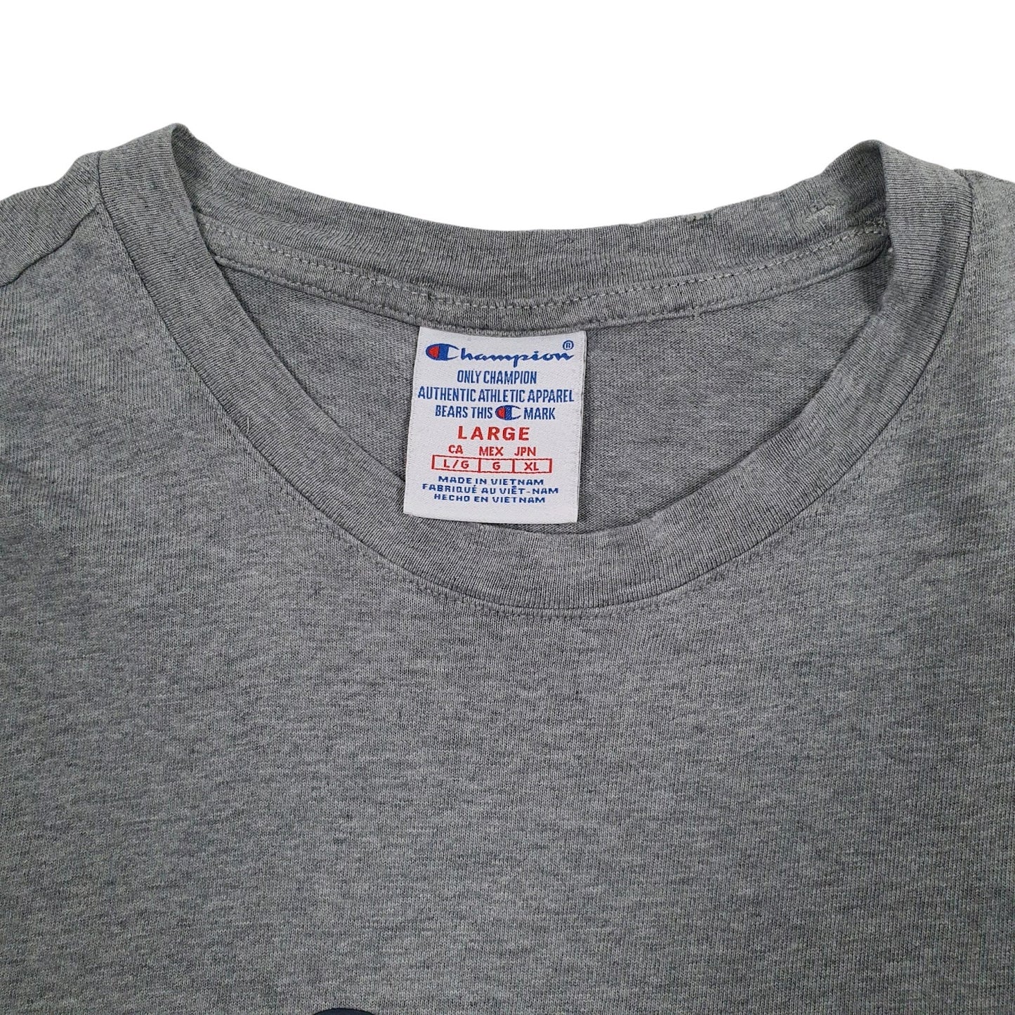 Mens Grey Champion   T Shirt