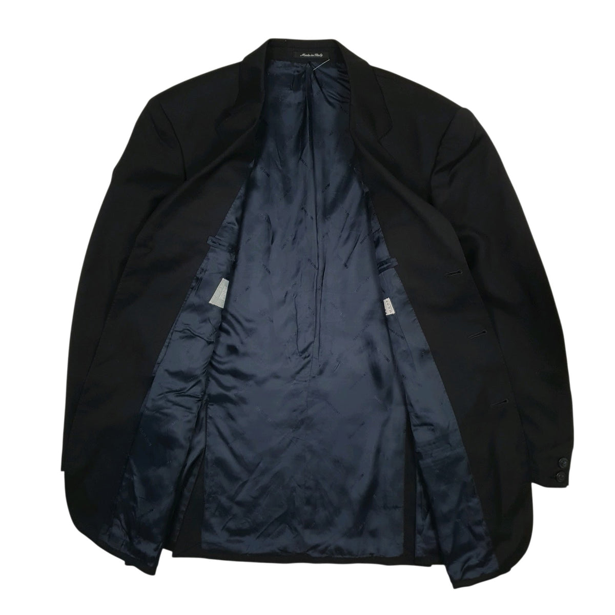 Mens Navy Enrico Coveri   Coat