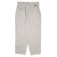 Mens Cream Polo Ralph Lauren Double Pleated Vintage 1980s 90s  Trousers