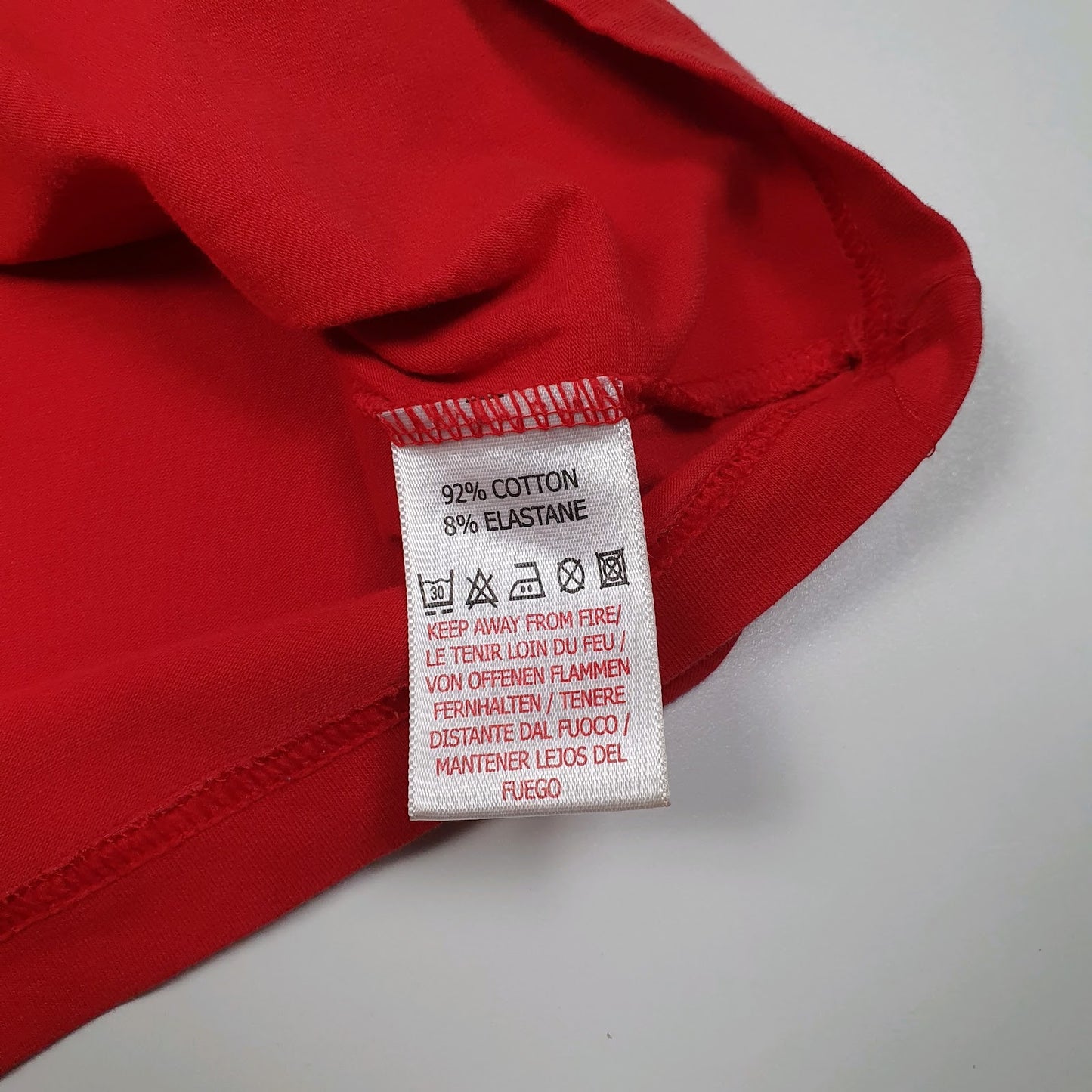 Mens Red Bikkembergs   T Shirt