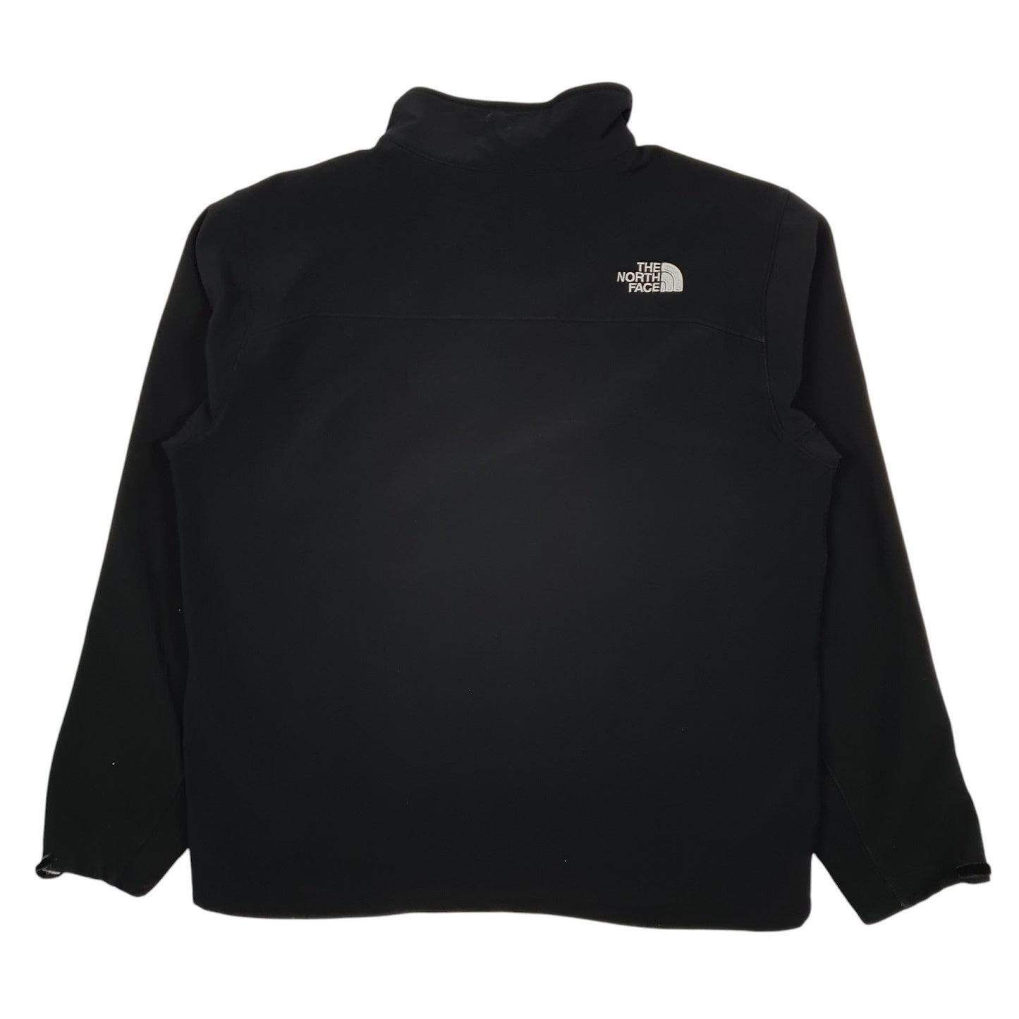 Mens Black The North Face Windbreaker Hoodie Coat
