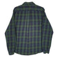 Mens Blue Eddie Bauer Flannel  Shirt