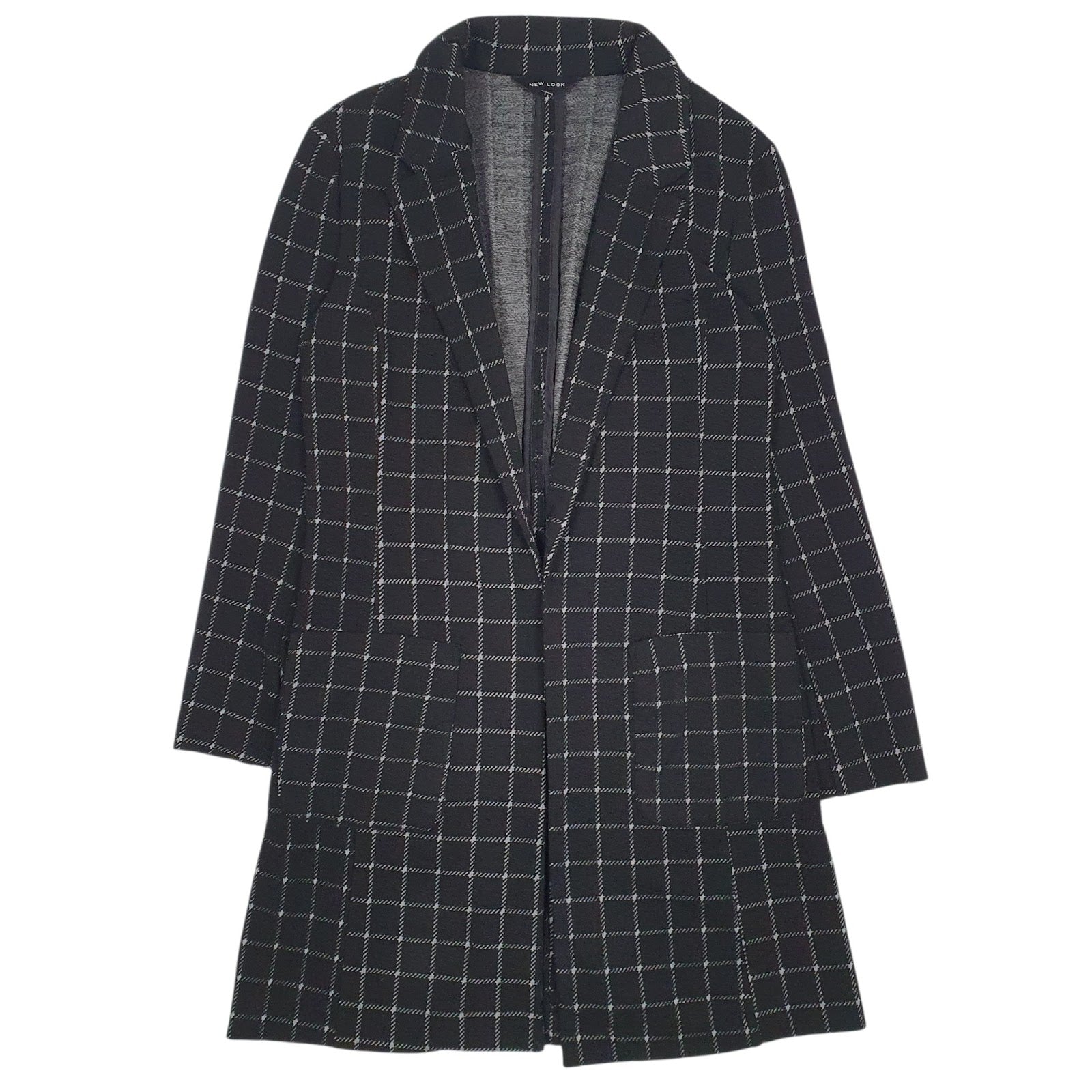 Womens Black New Look  Hoodie Coat