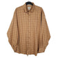 Mens Brown L.L.Bean  Long Sleeve Shirt