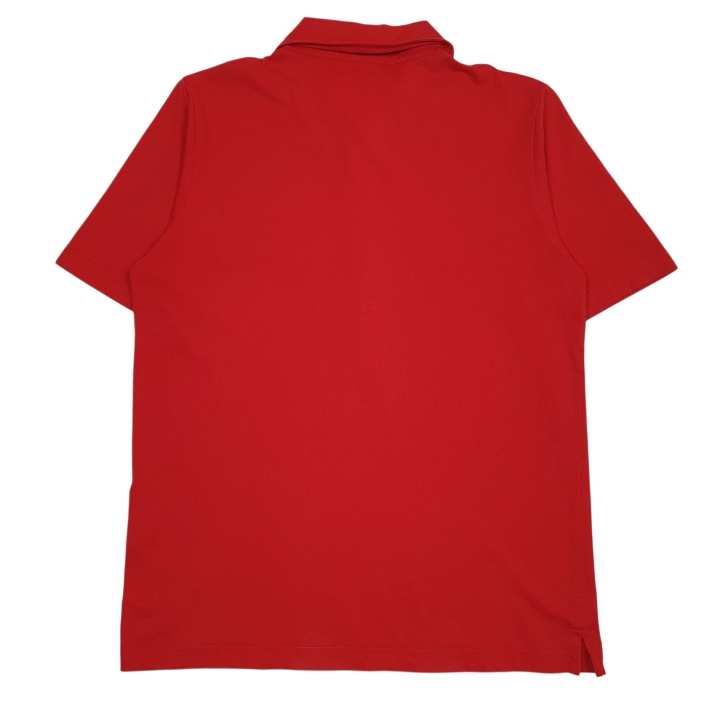 Mens Red Lyle & Scott  Hoodie Polo Shirt
