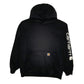 Mens Black Carhartt  Hoodie Jumper