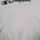 Mens White Champion  Hoodie Jumper