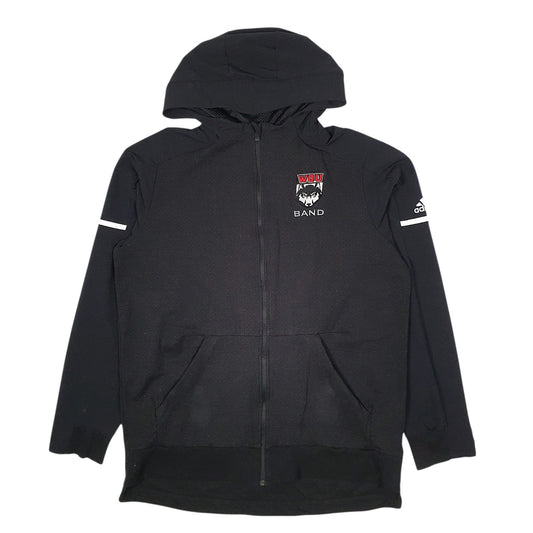 Mens Black Adidas Climalite WOU Band Crewneck Coat