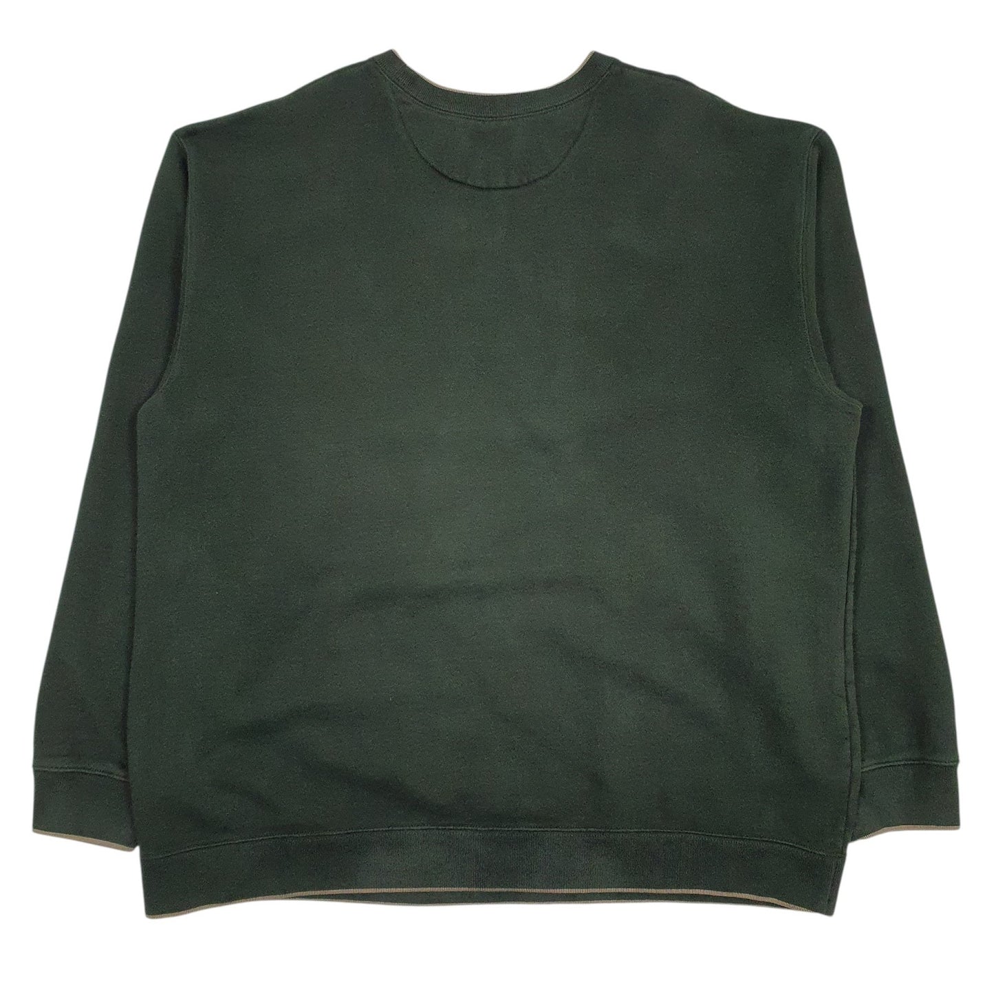Mens Green Croft & Barrow  Crewneck Jumper