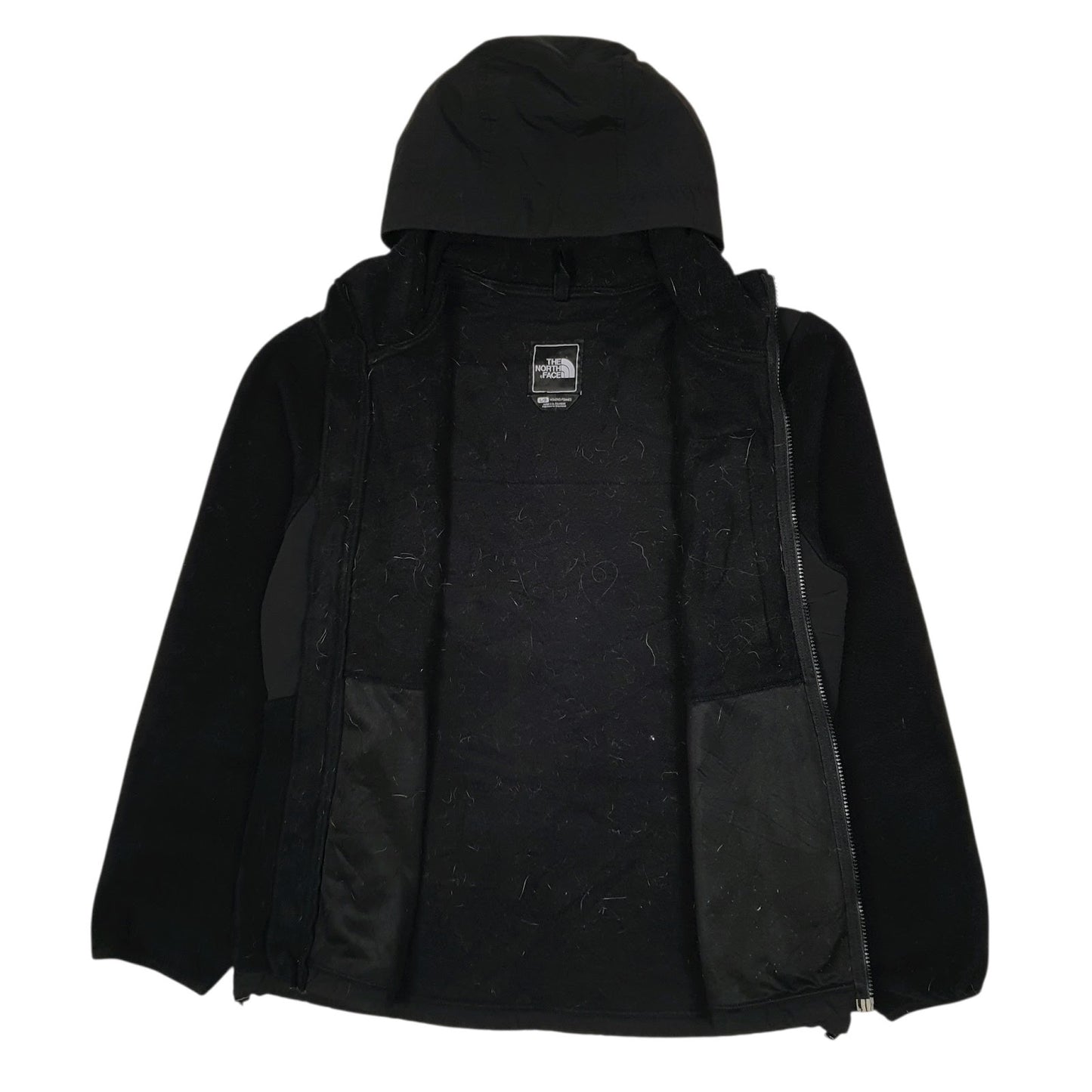 Womens Black The North Face Denali Full Zip Jumper
