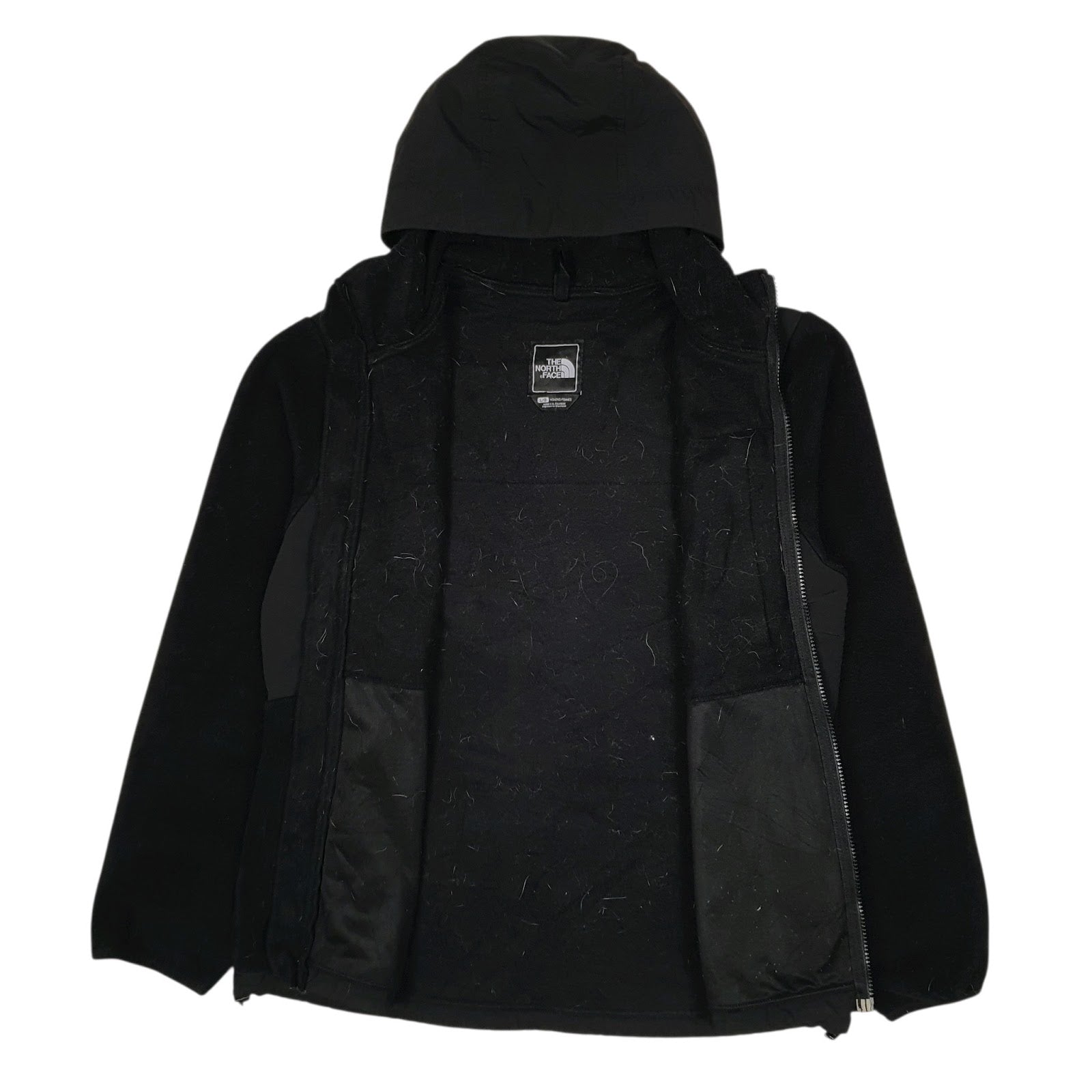 Womens Black The North Face Denali Full Zip Jumper