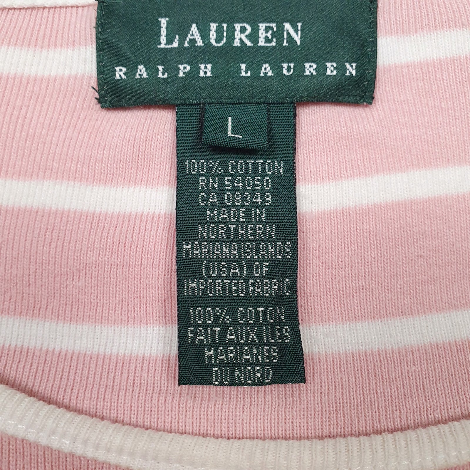 Womens Pink Lauren Ralph Lauren   T Shirt