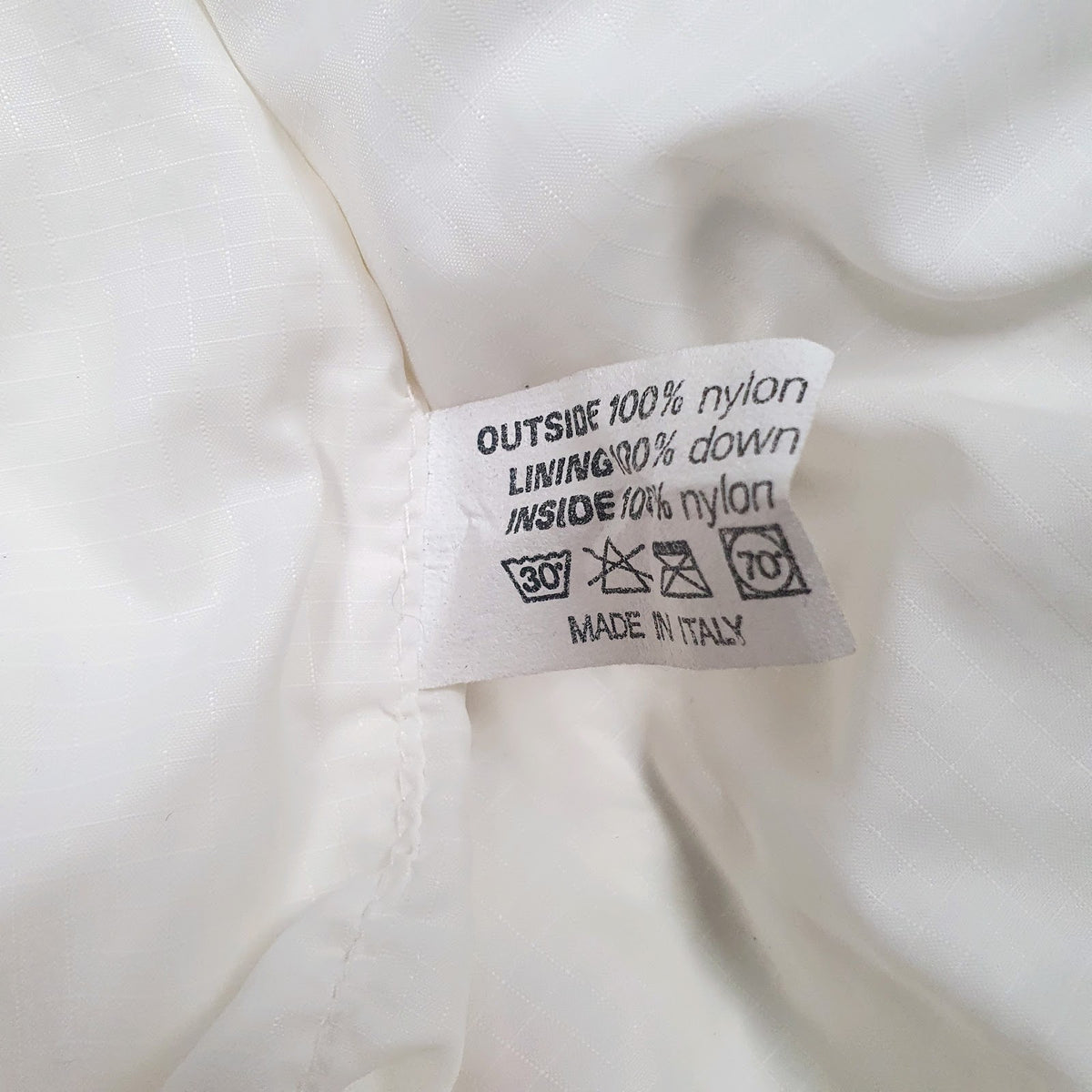 Womens White Jet Ski Vintage 90s  Coat
