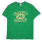 Mens Green Fruit Of The Loom Summerville Green Wave Short Sleeve T Shirt