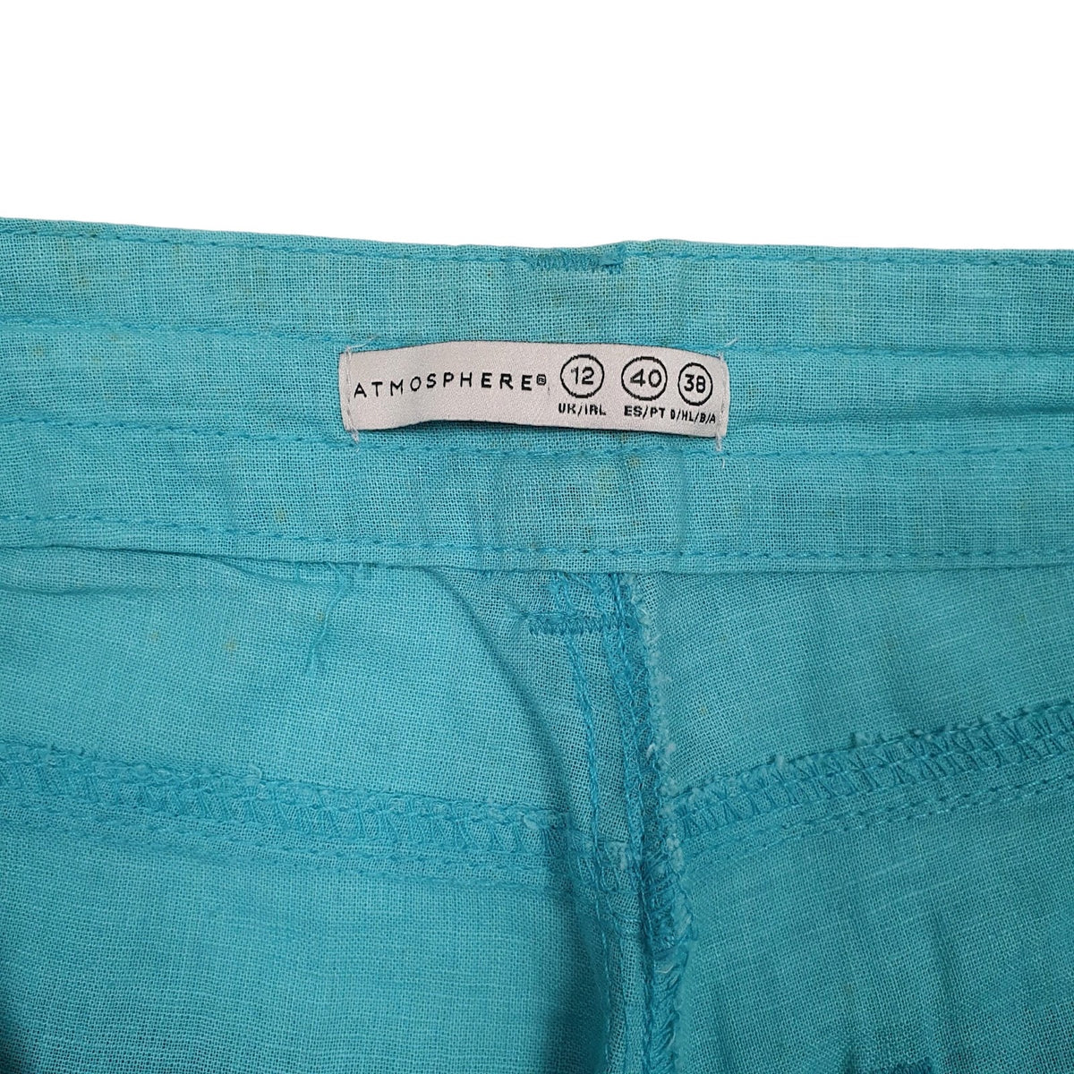 Womens Blue Atmosphere Baggy  Trousers
