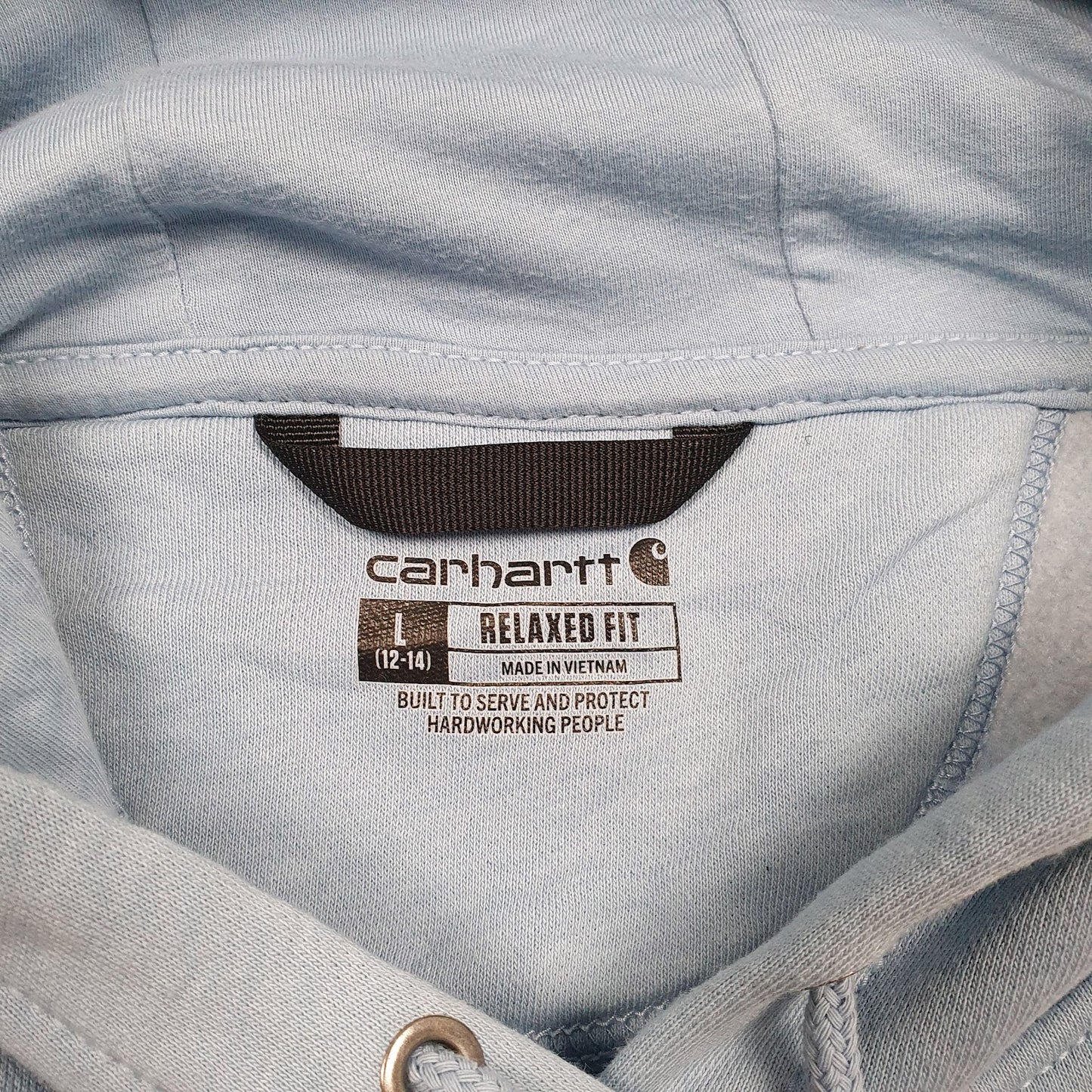 Womens Blue Carhartt  Hoodie Jumper