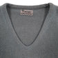 Mens Blue Izod Lacoste Vintage 90s V Neck Jumper