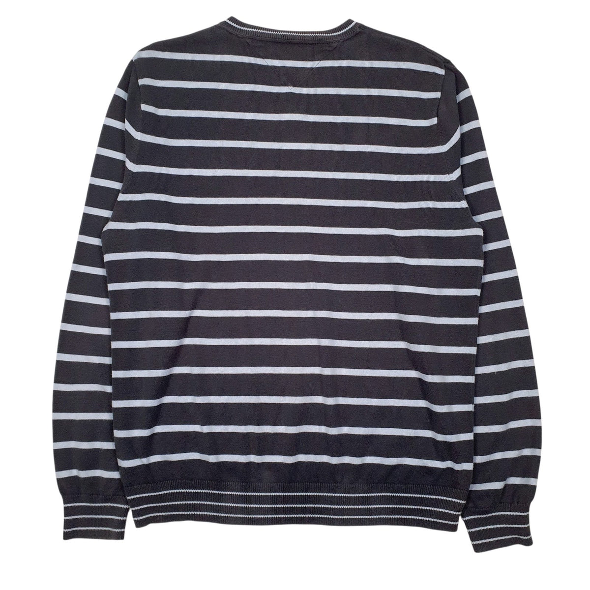 Mens Grey Tommy Hilfiger Lightweight Crewneck Jumper