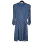 Womens Blue Unbranded  Long Sleeve Dress