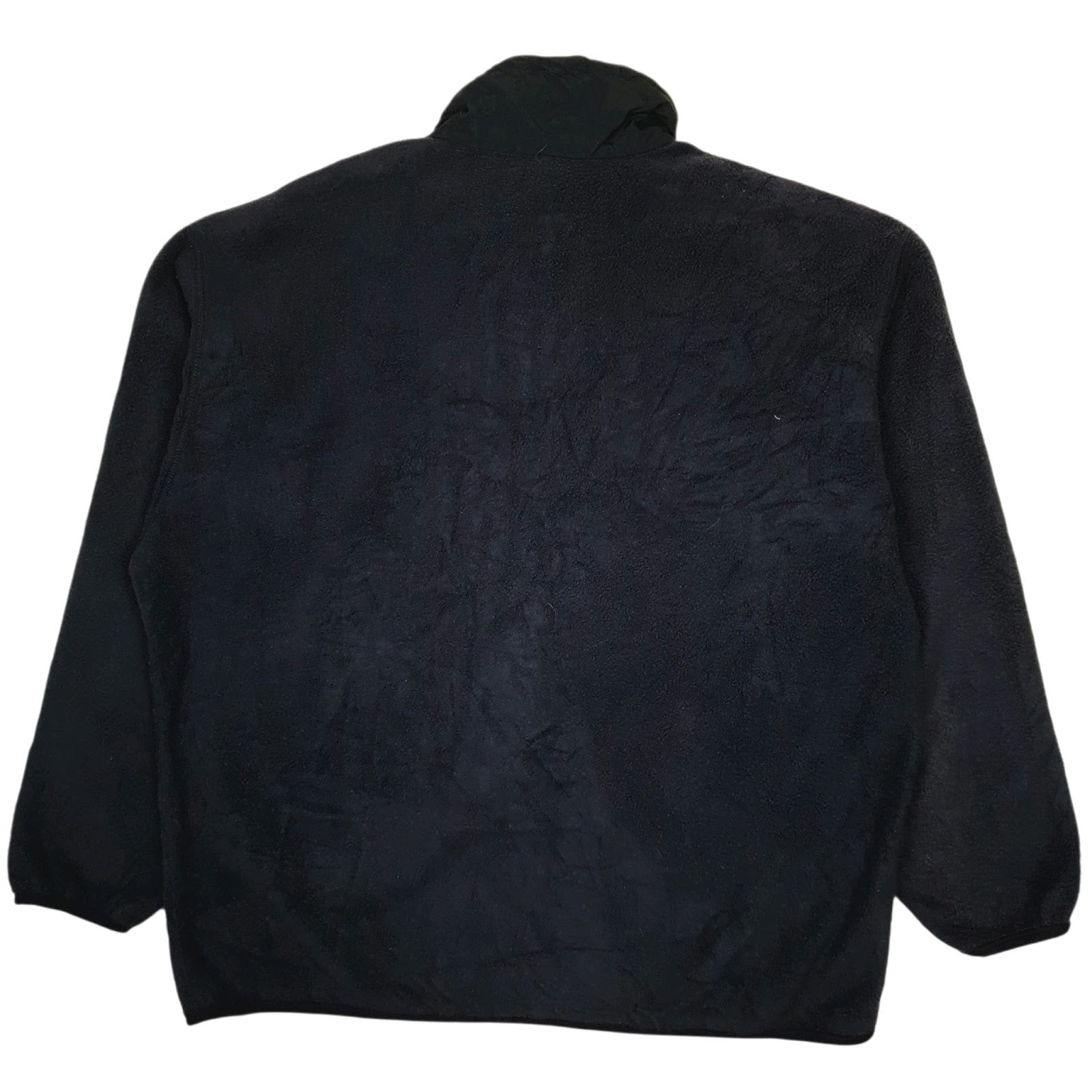 Mens Navy Patagonia Synchilla Vintage 90s Made In USA Full Zip Jumper