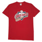 Mens Red Fruit Of The Loom Knock Cancer Out Of The Park Short Sleeve T Shirt