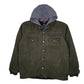 Mens Green Dickies Chore Bomber Hoodie  Coat