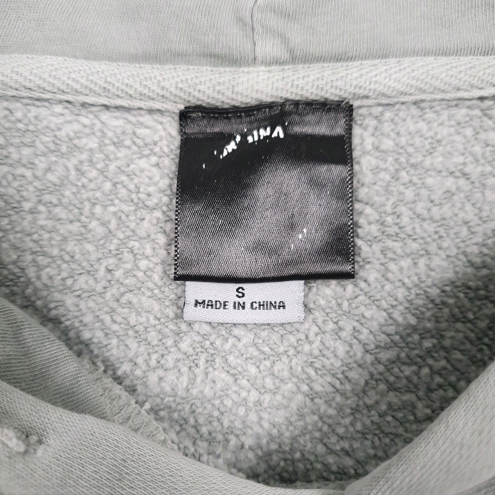 Mens Grey Santa Cruz  Hoodie Jumper