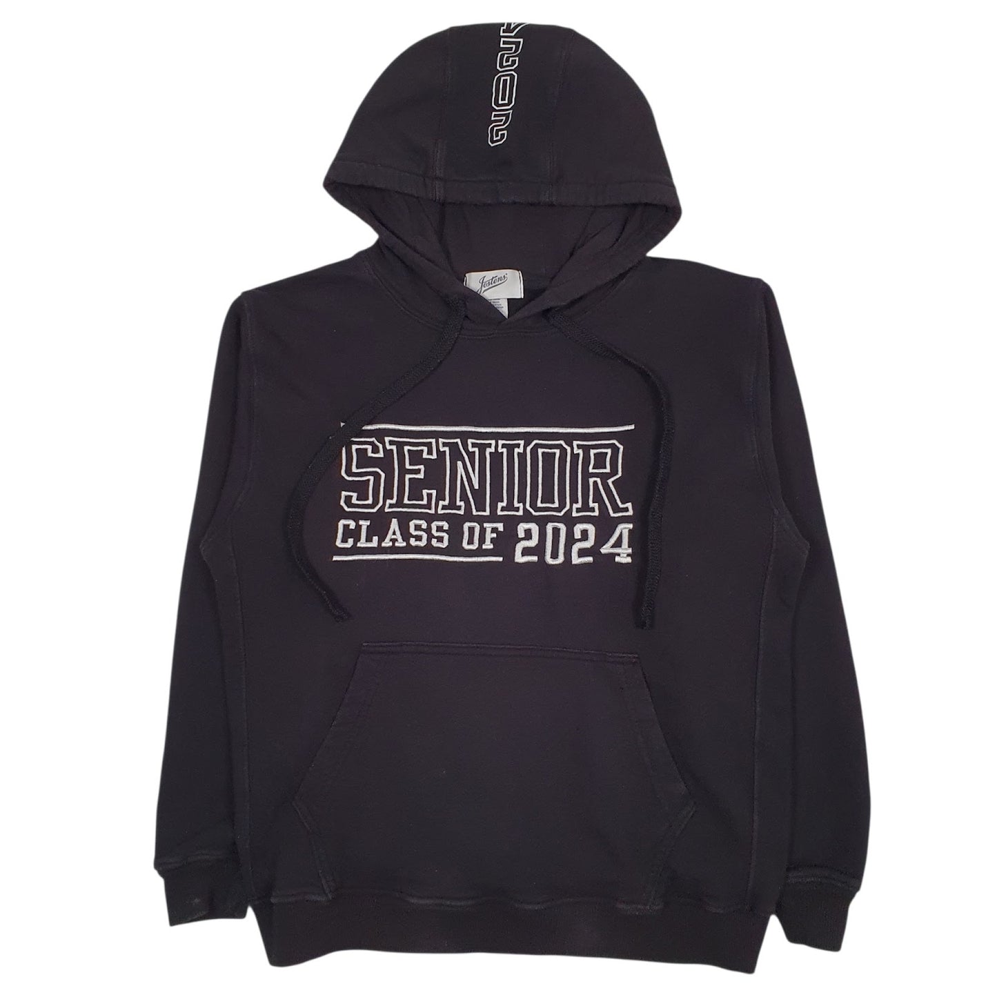 Mens Black Jostens  Hoodie Jumper