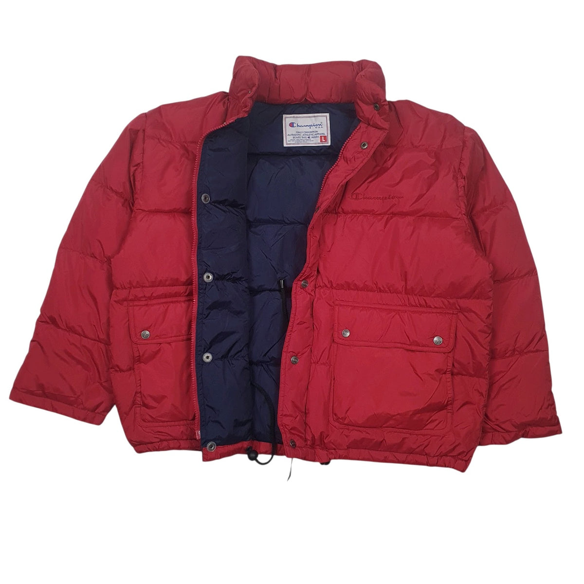 Womens Red Champion   Coat