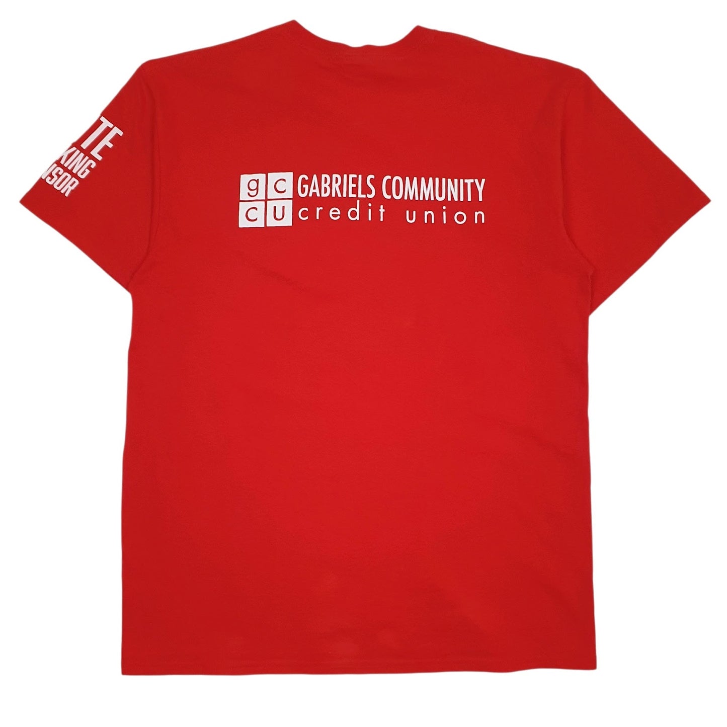 Mens Red Port & Company Landing Common Football Club  T Shirt