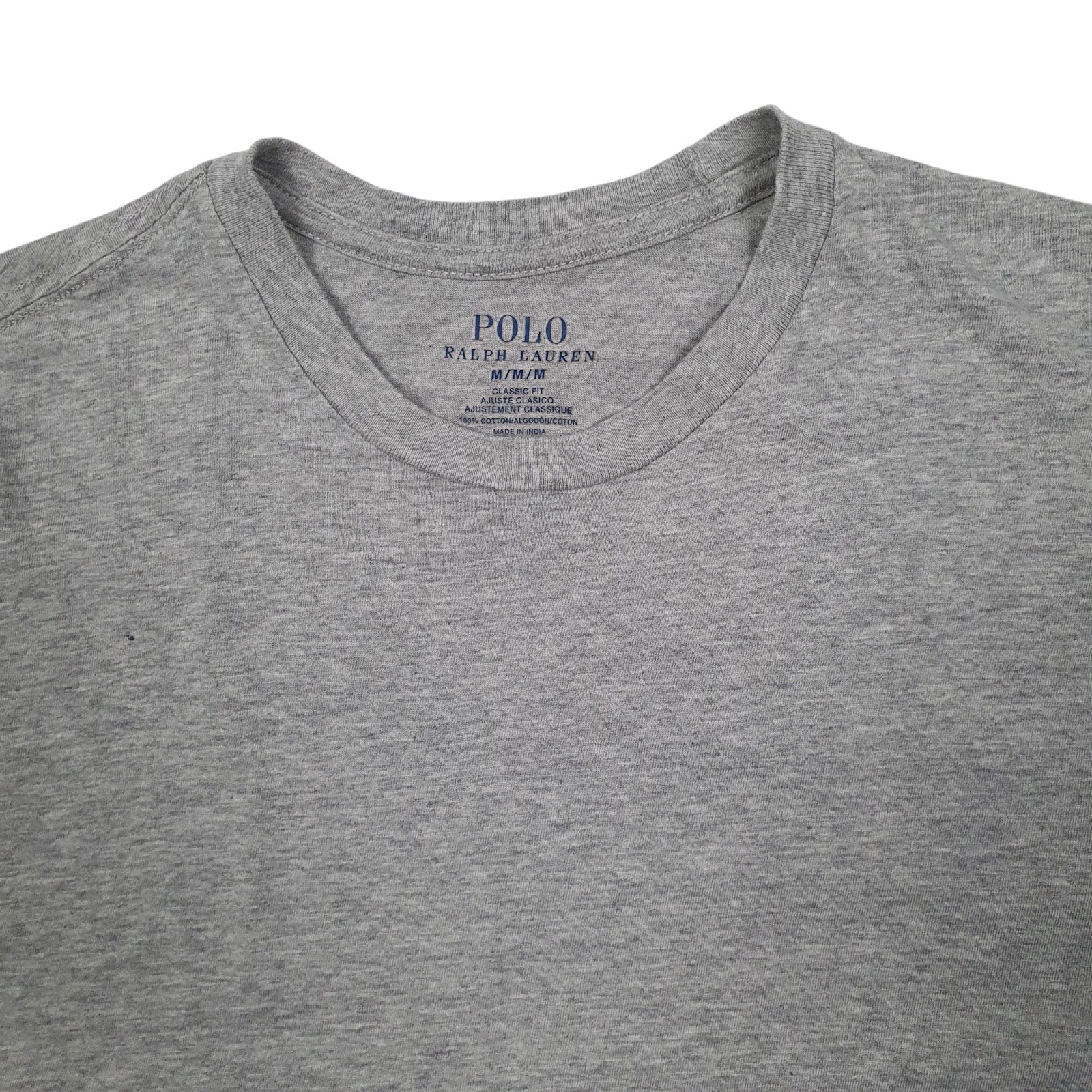 Mens Grey Polo Ralph Lauren   T Shirt