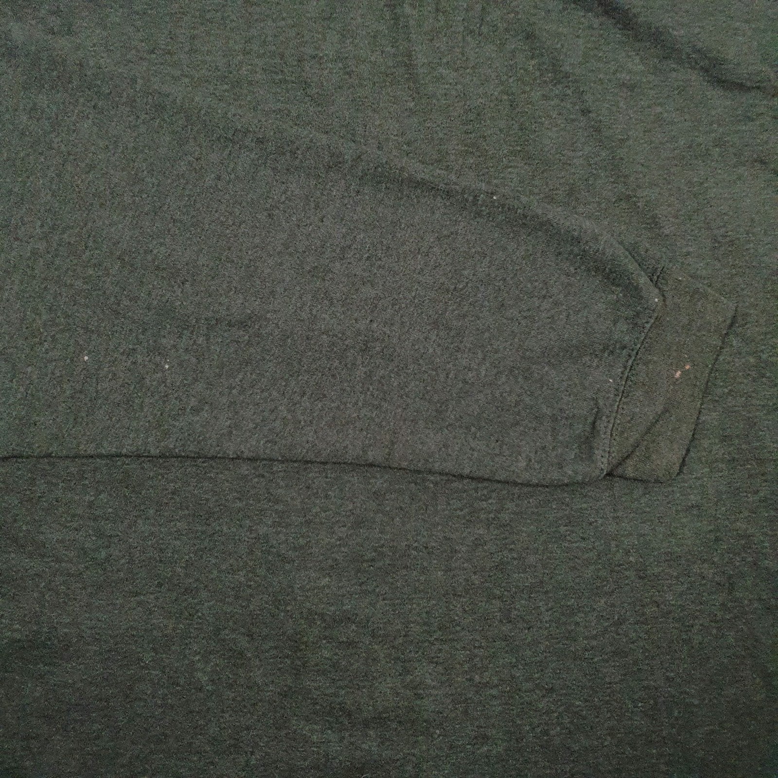 Mens Green Lee Spellout Hoodie Jumper