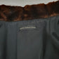 Womens Black Marithe Francoise Girbaud Fur Lined Trench  Coat