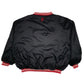 Mens Black Pro Player Vintage 90s NBA Chicago Bulls Pullover V Neck Coat