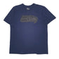 Mens Navy Nike NFL Seattle Seahawks Short Sleeve T Shirt