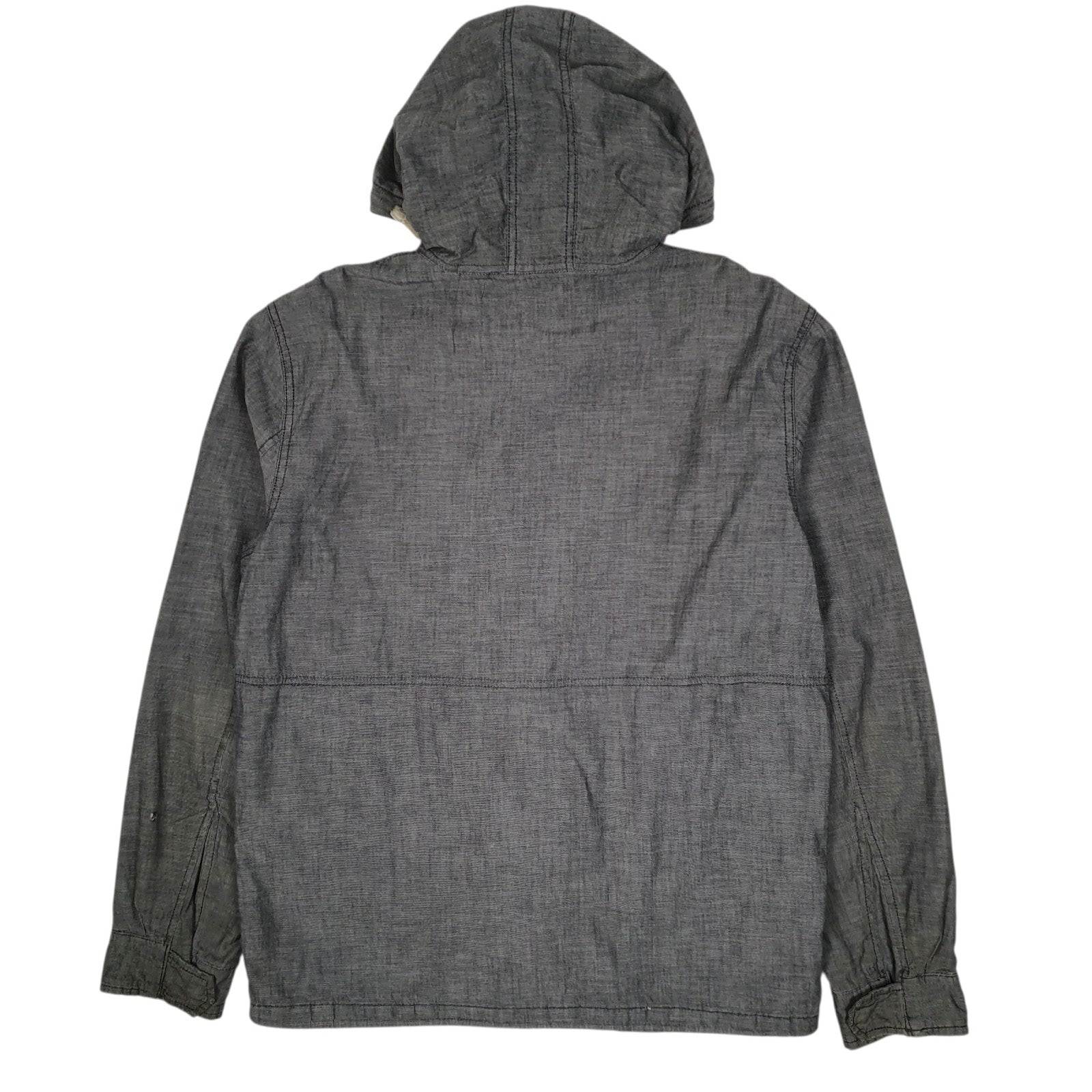 Mens Grey Levis Hoodie  Coat