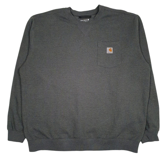 Mens Grey Carhartt  Crewneck Jumper