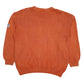 Mens Orange Cowboys Band Knitwear Cable Knit Crewneck Jumper