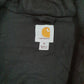 Mens Orange Carhartt Workwear Hi-Vis Full Zip Jumper